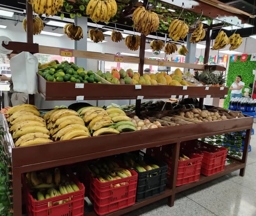 Frutas y verduras frescas